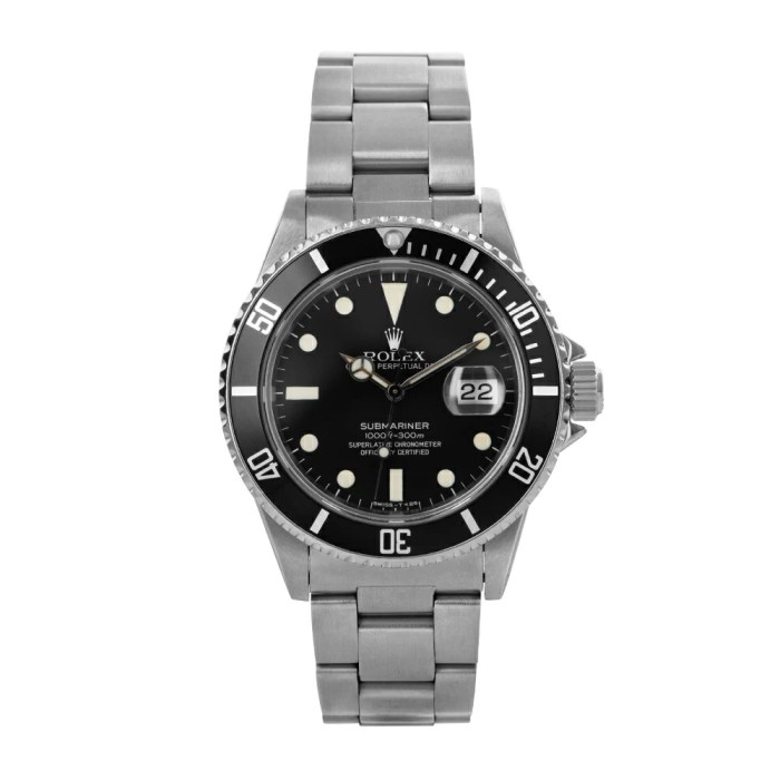 1982 Rolex Submariner A Dive into History and Design